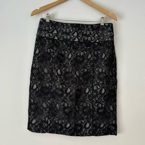 Elegant Lace H&M Skirt Size US 10